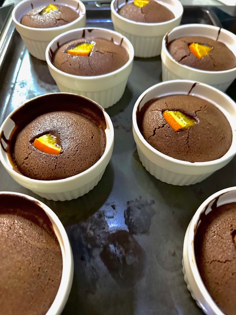 Image for Chocolate Soufflé infused with Grand-Marnier & Orange